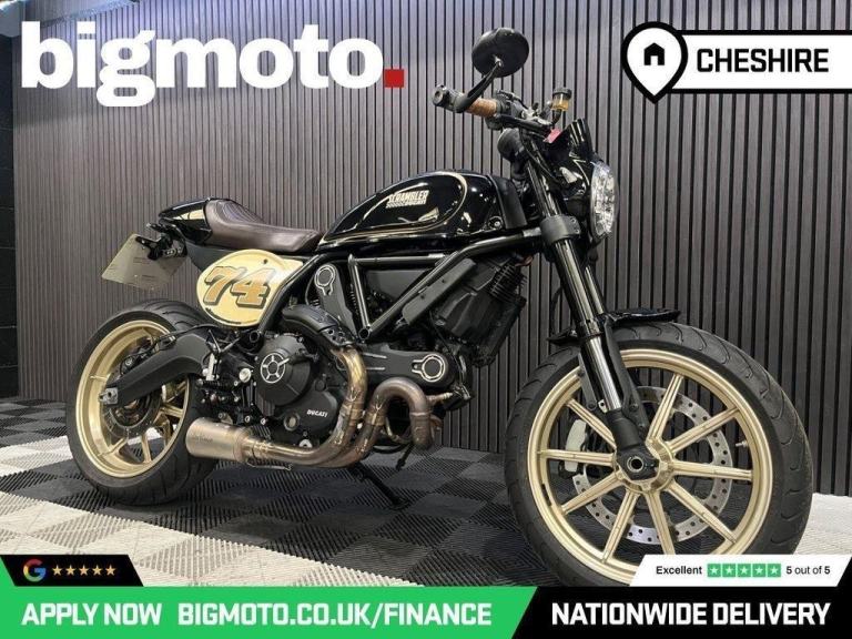 2018 18 DUCATI SCRAMBLER 800 FINANCE SPECIALISTS APPLY NOW
