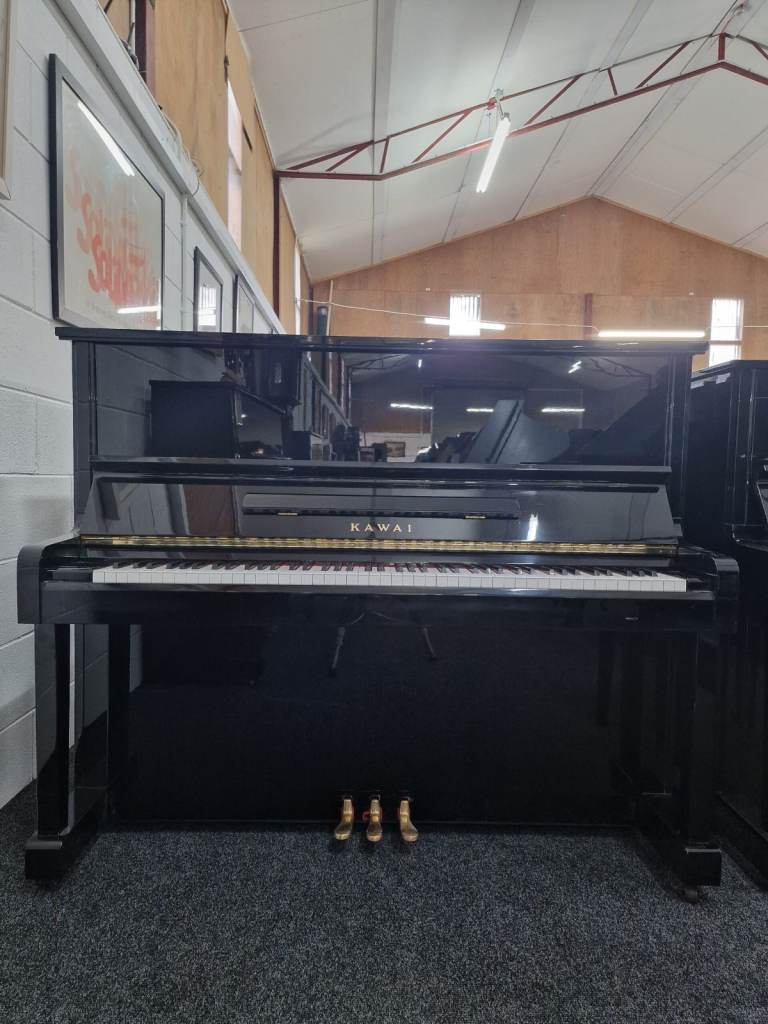 Kawai KS-2F Upright Piano | Polyester Black 