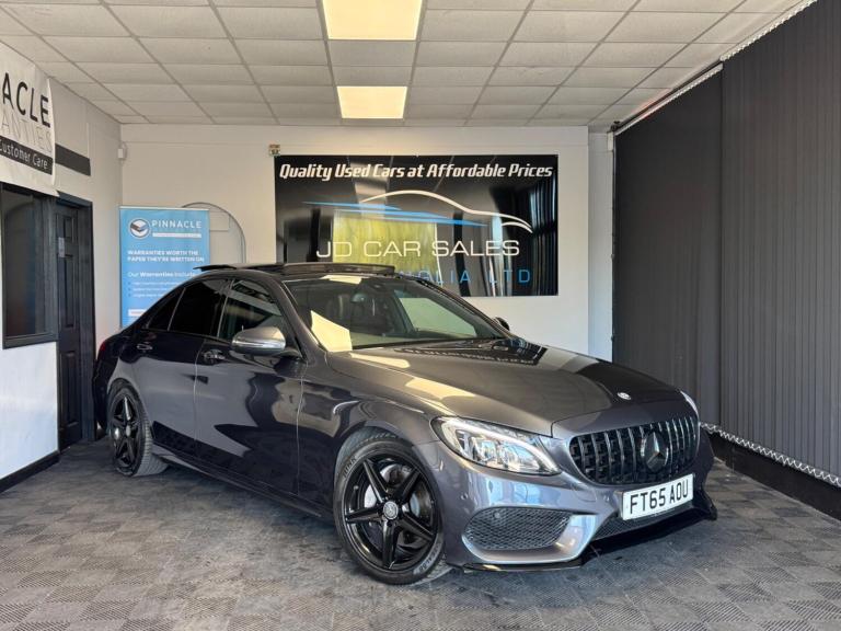 2016 Mercedes-Benz C Class 1.6 C200d AMG Line (Premium) G-Tronic+ Euro 6 (s/s) 4dr SALOON Diesel ...