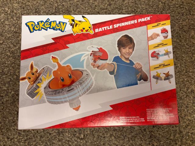 PK Battle Spinner Charmander – Toupie Pokémon Avec Lanceur Pokéball – Duel Officiel – Jazwares – Dès 6 Ans