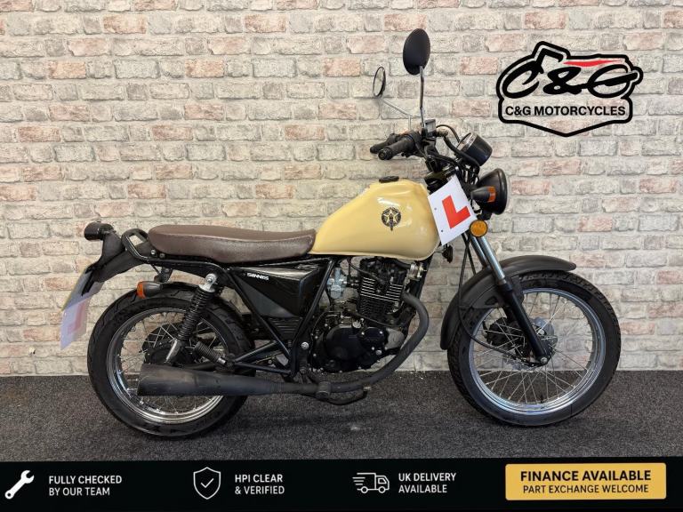 2015 SINNIS XF 125 GY-2D Trackstar - 3000 miles - cbt learner legal 