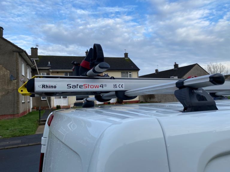 Rhino safe stow 4 & roof rack 
