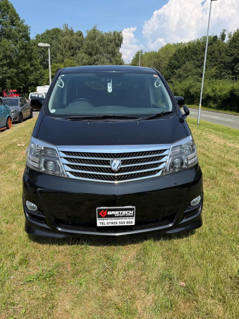 2007 Toyota Alphard, Black,  2.4ltr, 8 seater,  Fresh import,