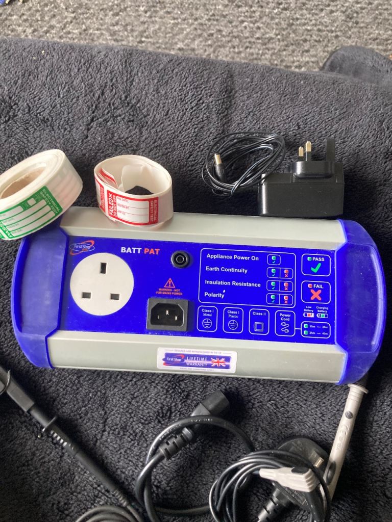 BATT PAT Tester with Accessories – Good Condition