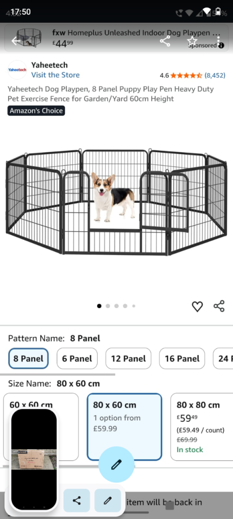 Dog pen 