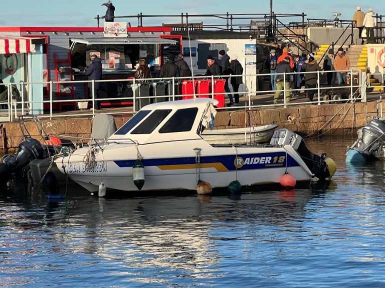 Kingfisher K18 Fishing Boat Raider 18 – White Hull