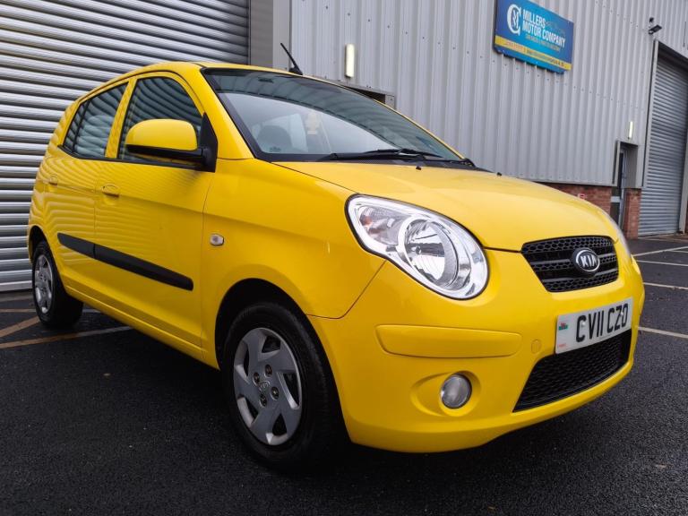 2011 Kia Picanto Petrol | Manual | Ulez | Hatchback | Yellow | Timing Belt Replaced | £35 Ro Hatc...