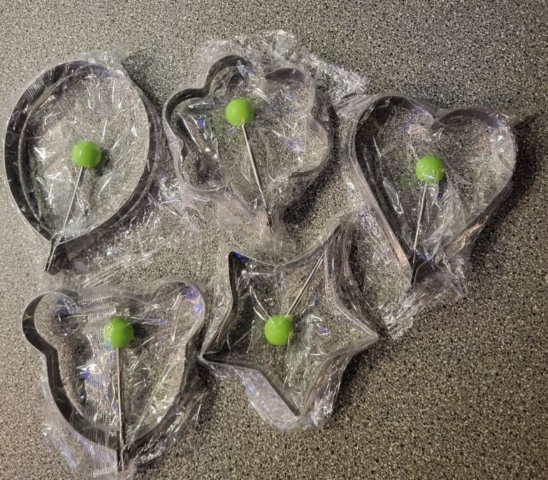 5 PCS Fried Egg Pancake Shaper Omelette Mold Mould Frying Egg Cooking Tools