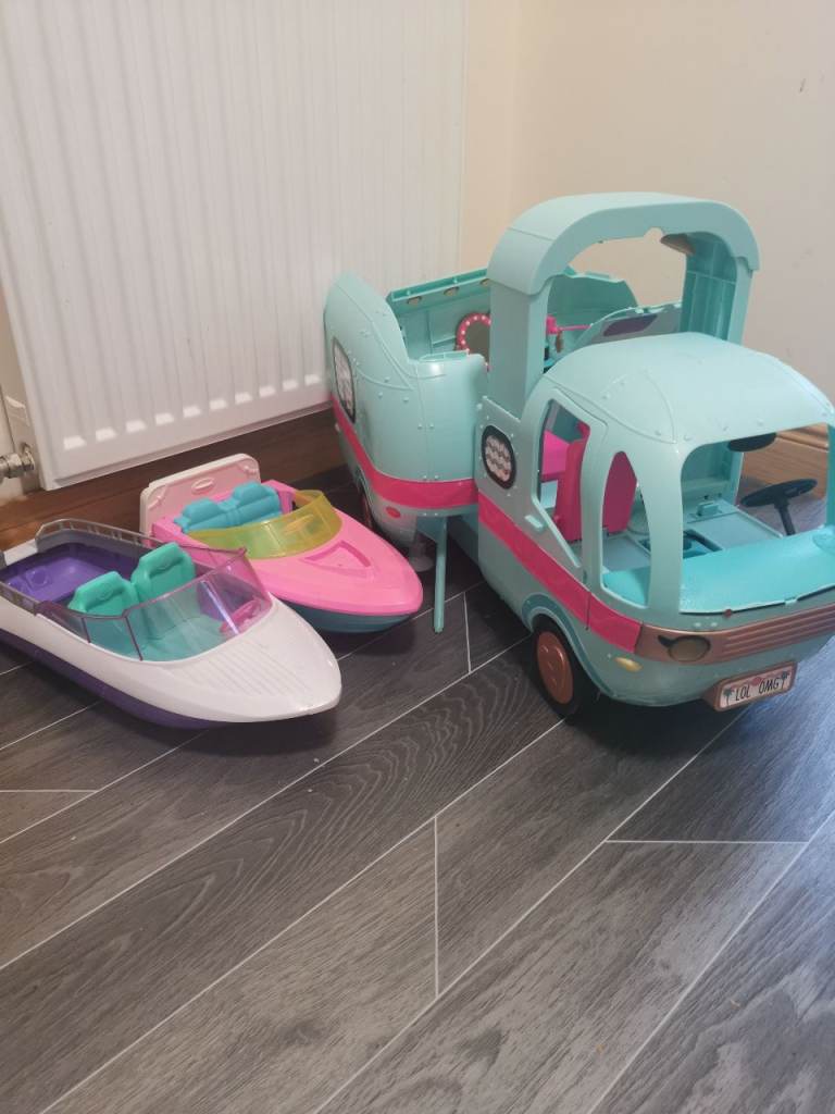 Lol Camper Van and Boats