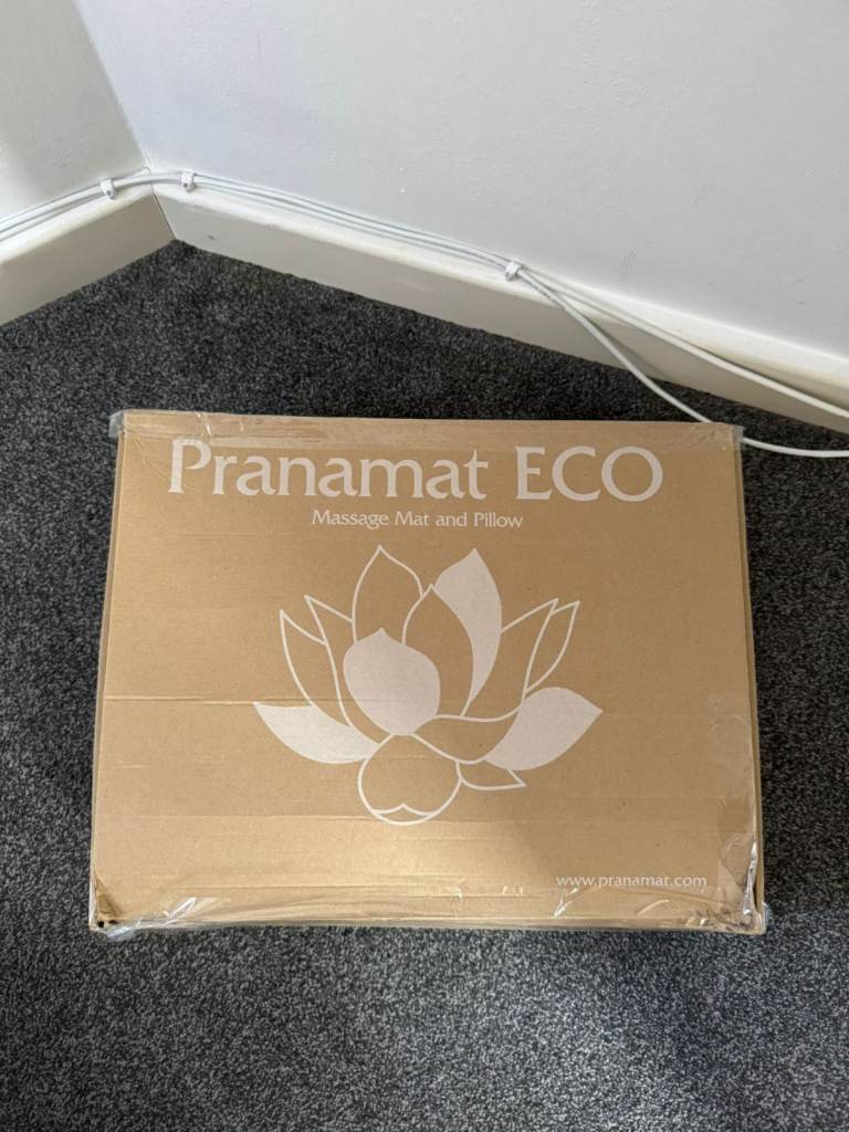 Pranamat ECO massage mat and pillow set for sale.