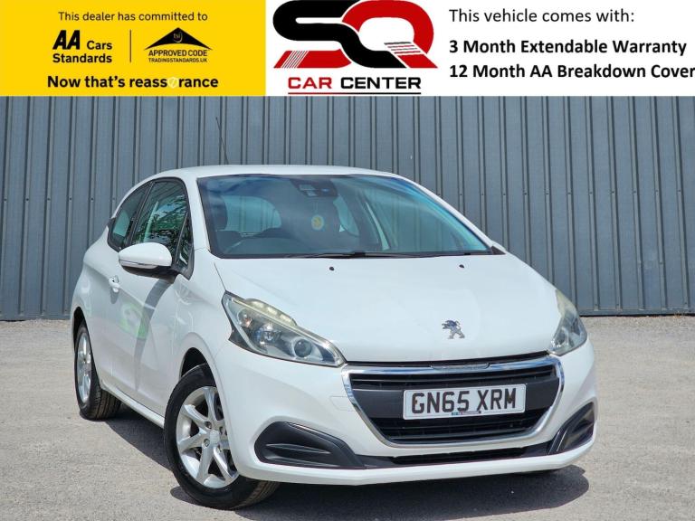 2015 Peugeot 208 1.2 PureTech 82 Active 3dr HATCHBACK PETROL Manual
