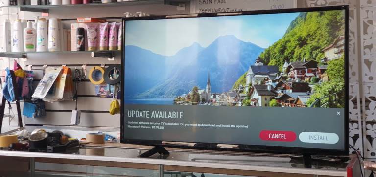 Lg 43 inch smart 4k tv