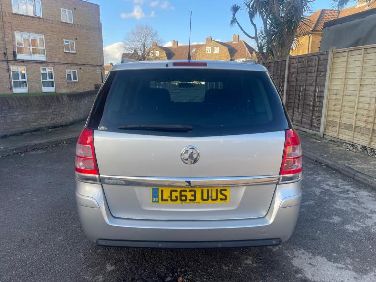 2013 Vauxhall Zafira 1.6i [115] Exclusiv 5dr MPV Petrol Manual
