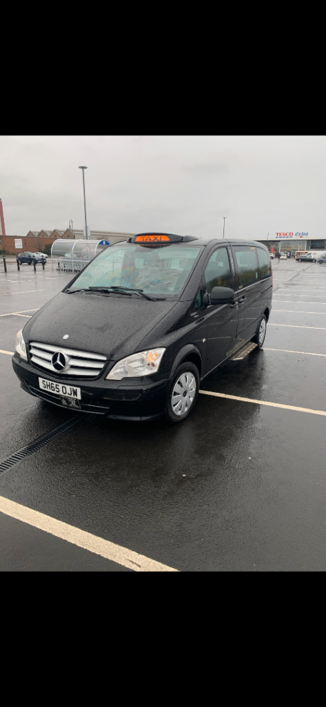 Mercedes Vito Euro 6 Auto Taxi & Plate 