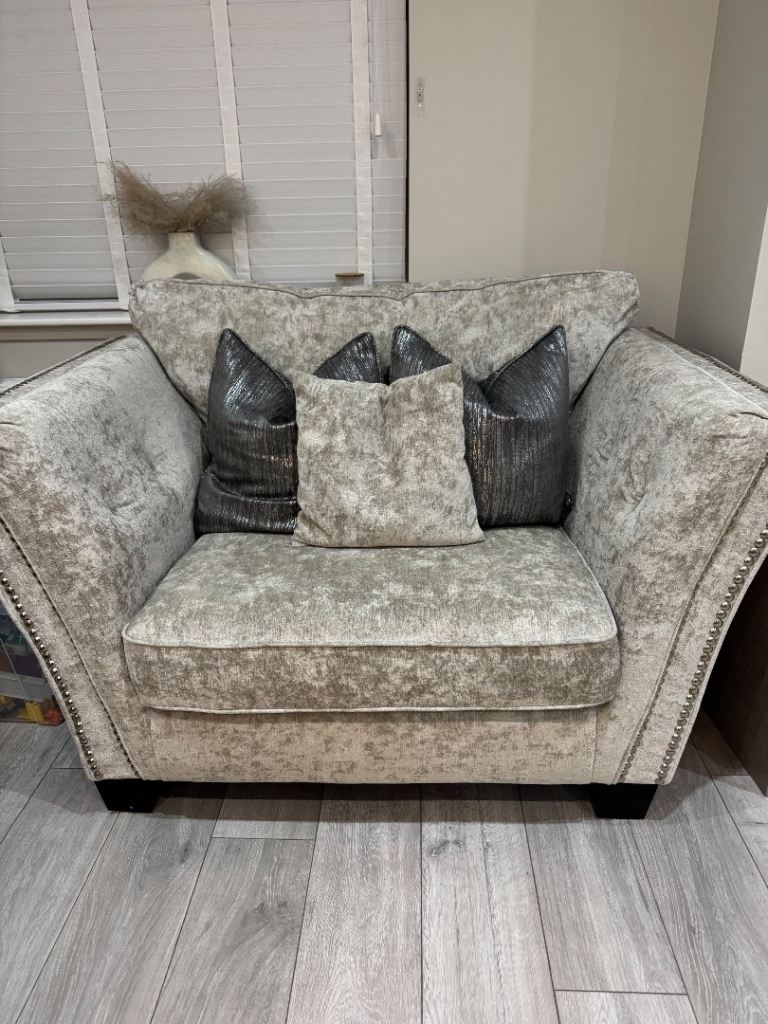 Beige Sofa 