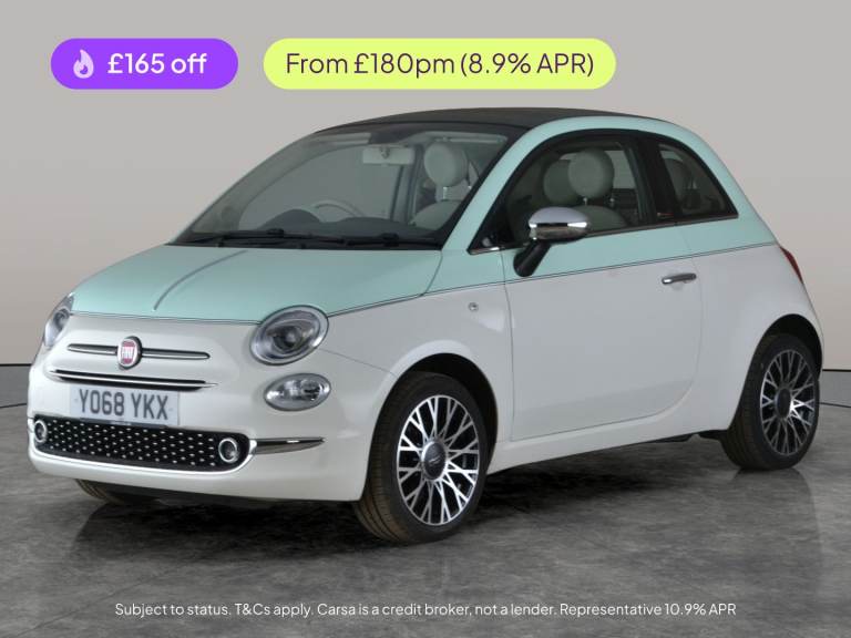 2019 Fiat 500C 1.2 Collezione Convertible 2dr Petrol Manual Euro 6 (s/s) (69 bhp) - BLUETO Conver...