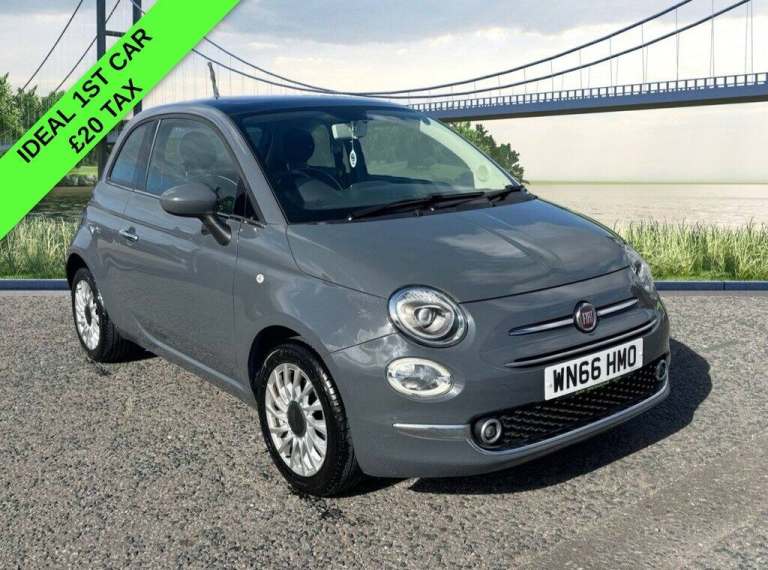 2016 Fiat 500 1.2 Lounge Hatchback 3dr Petrol Manual Euro 6 (s/s) (69 bhp) Hatchback Petrol Manual