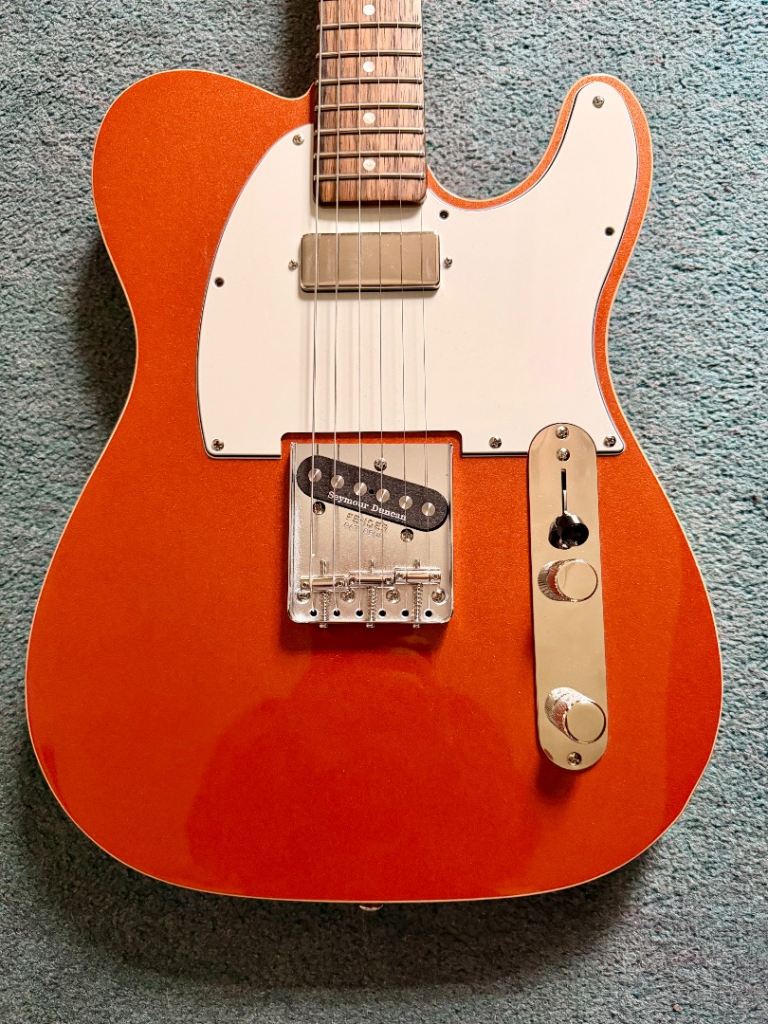 SQUIER Ltd Ed CLASSIC VIBE '60S CUSTOM TELECASTER IN CANDY TANGERINE - upgraded pickups £440 / £300
