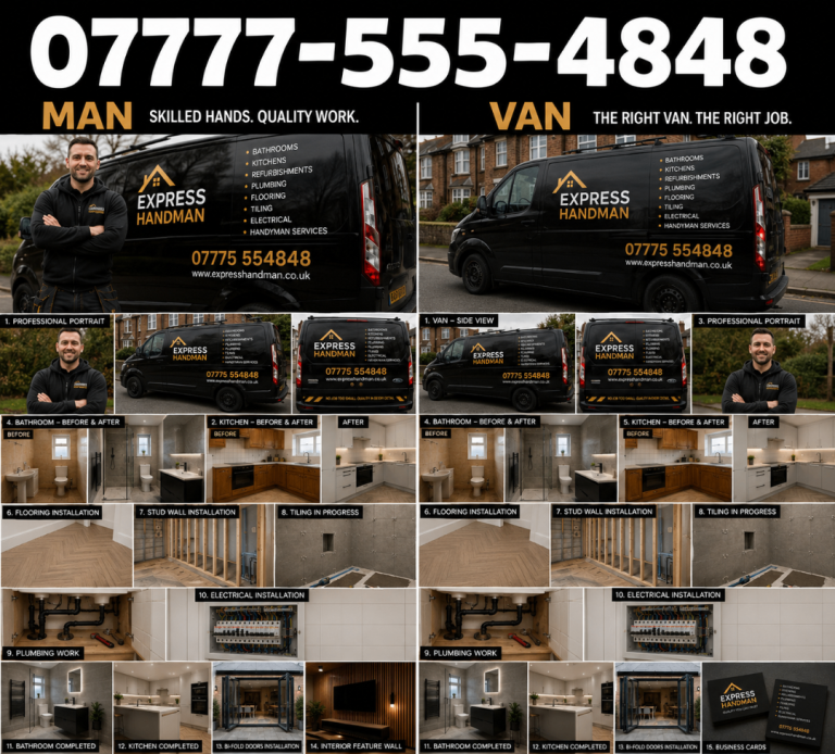 Need URGENT!! Man and Van Hire from £15ph Available Short-Notice Single item to Full House MOVE