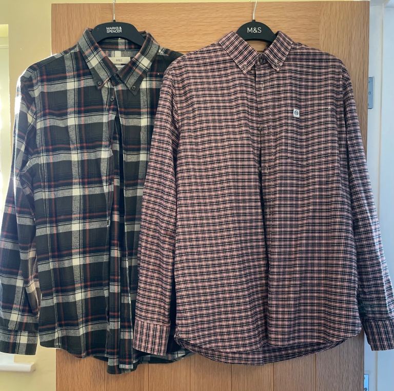 5 x men’s casual/smart shirts - 3 x XL, 2 x L. M&S and Gap. All excellent condition 
