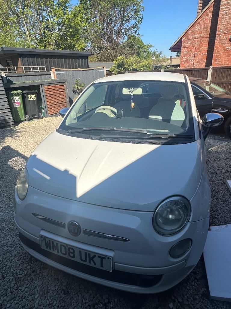 Fiat, 500, Hatchback, 2008, Manual, 1242 (cc), 3 doors