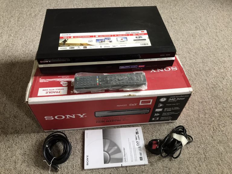 Sony RDR-HXD790 hard drive dvd recorder