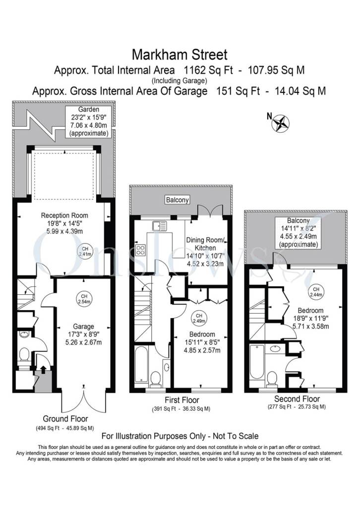 image for 2 bedroom house to rent in Chelsea