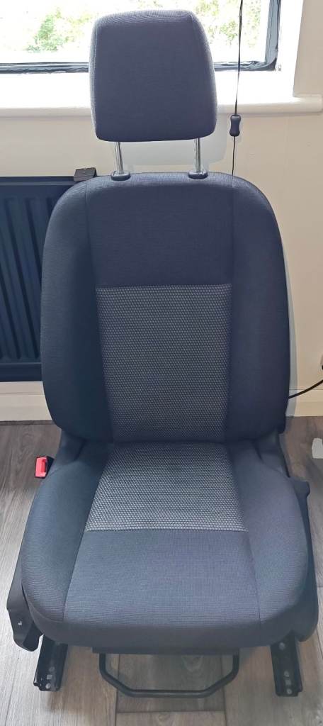 Ford Transit Custom Heated Single Passenger Seat (Left / Nearside Front)