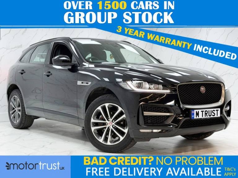 2019 Jaguar F-Pace 2.0 D180 R-Sport SUV 5dr Diesel Auto AWD Euro 6 (s/s) (180 ps) ESTATE Diesel A...
