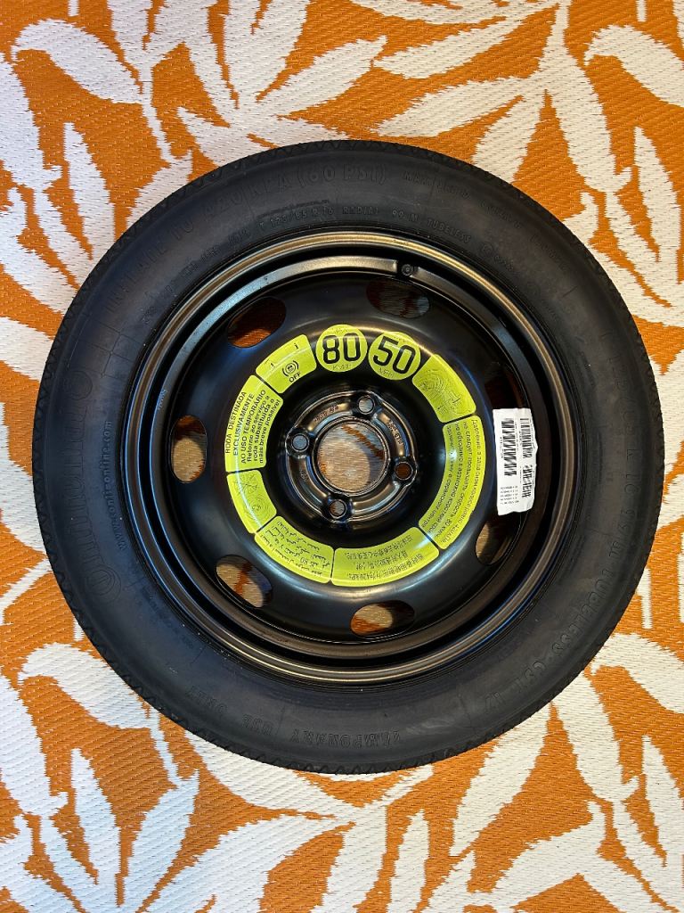 Vauxhall Crossland space saver spare wheel kit