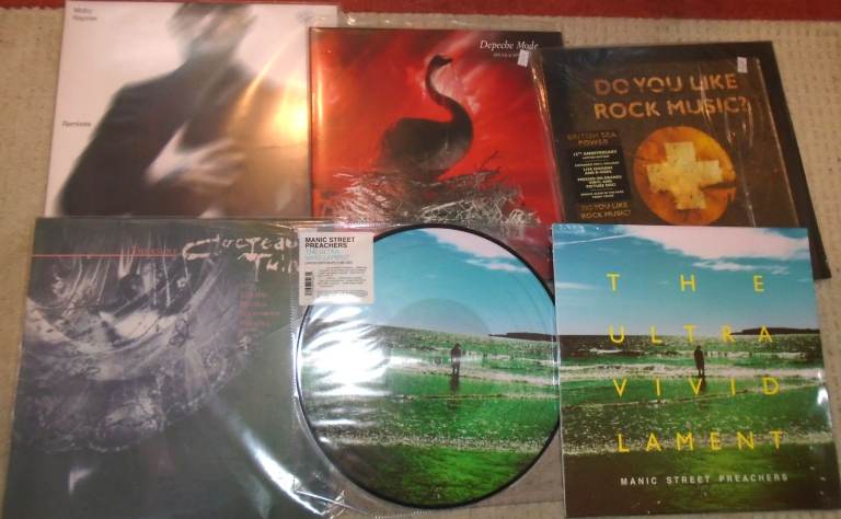 VINYL ALBUMS: MODERN REPRESSES: MOSTLY NEW ROCK/ INDIE POP. PRICES VARY