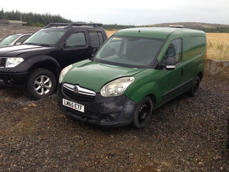 VAUXHALL COMBO NEW SHAPE. ENGINE FAULT SPARES /REPAIRS 138K 2 OWNERS 