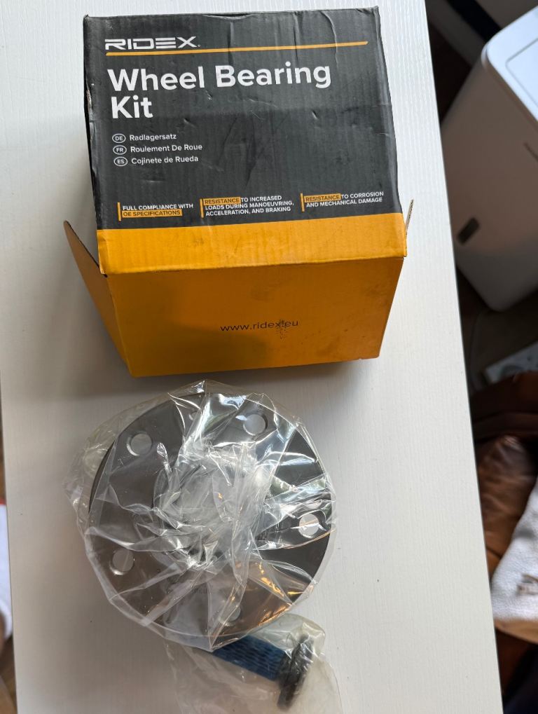 X2 VW Golf Mk7 Rear Wheel Bearing Kit (RIDEX) – Brand New