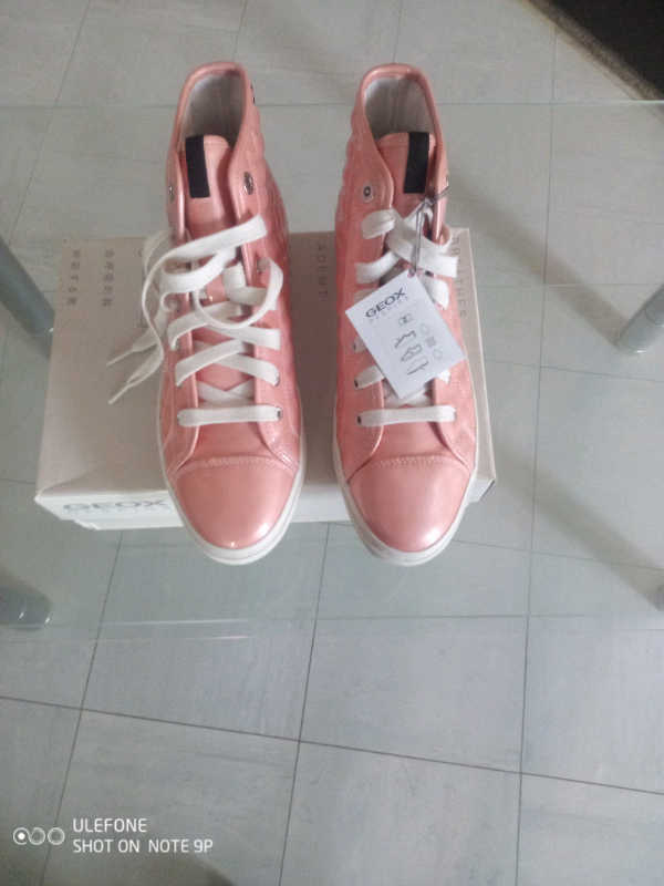 geox lady's hightop trainers 