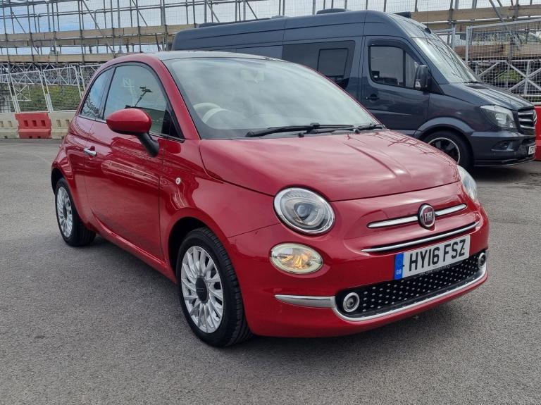 2016 Fiat 500 1.2 Lounge Hatchback 3dr Petrol Manual Euro 6 (s/s) (69 bhp)