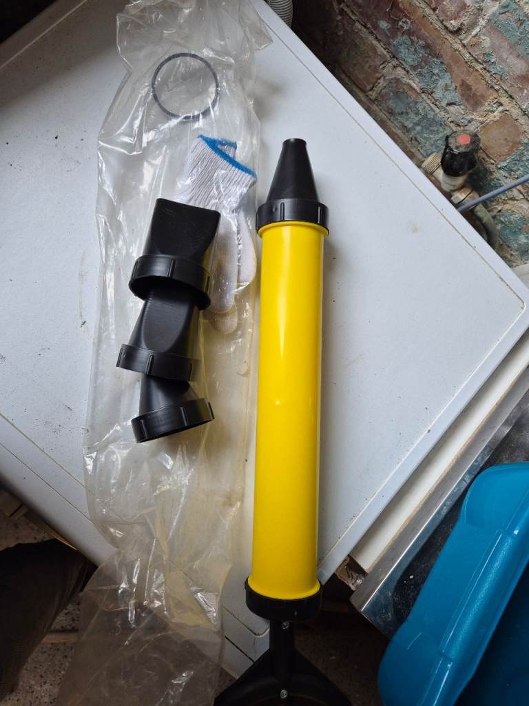 Cement Sprayer Mortar Sprayer Grout Gun applicator Complete Filling Tool 4 Nozzle