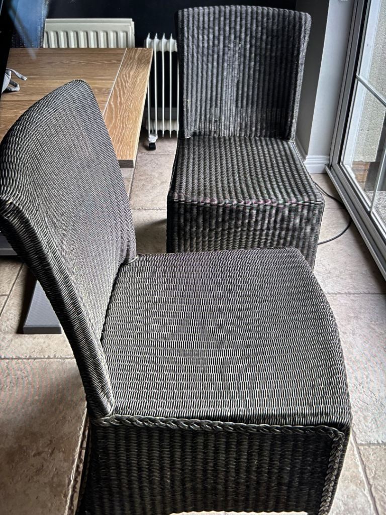 6 Neptune Havana Lloyd Loom Dining Chair