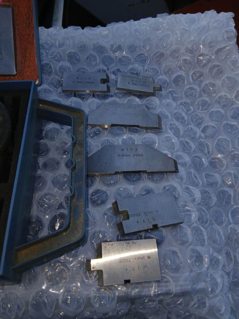 KITY SPINDLE MOULDER CUTTER BLOCK & CUTTERS