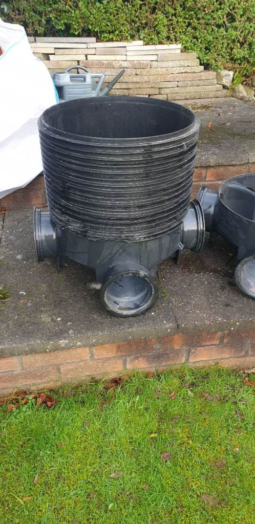 image for 2 x Brett Martin Drain Risers & Chamber bases
