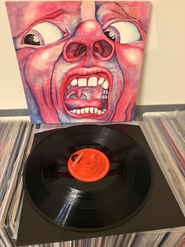 KING CRIMSON - In The Court Of The Crimson King LP - 1977 UK Issue