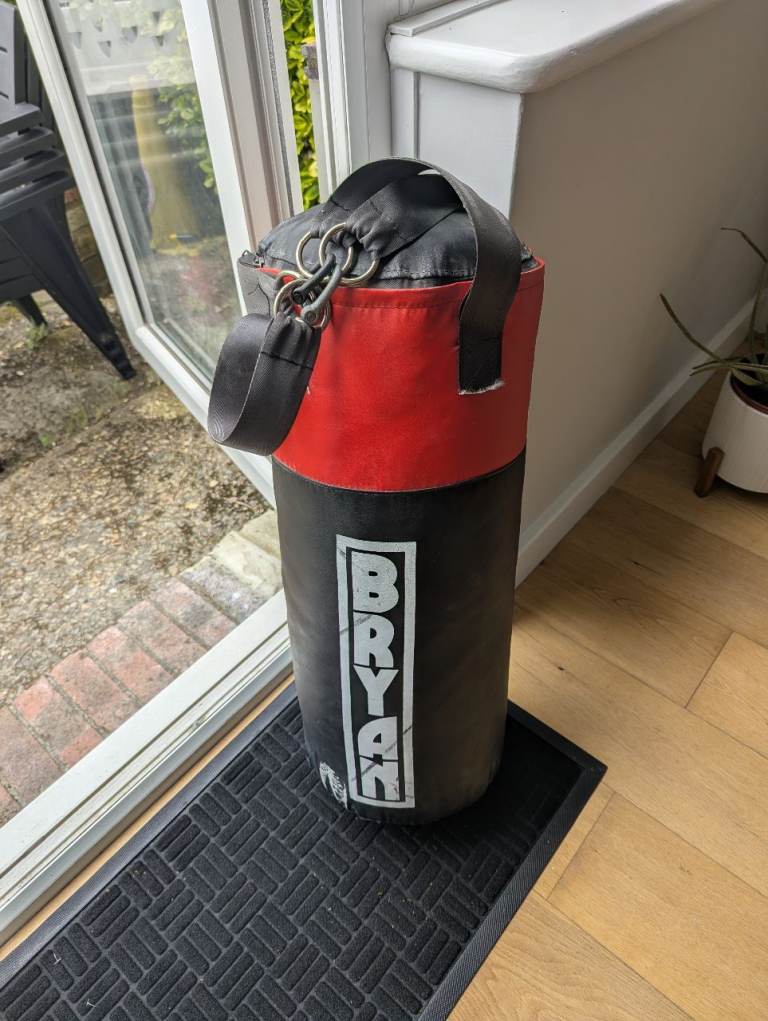 Bryan Punch Bag and Pull-Up Bar with boxing bag attachment– Good Condition
