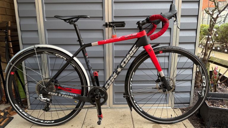 Planet x On-One Free Ranger Gravel Bike Size XS, Carbon Fiber, 700c