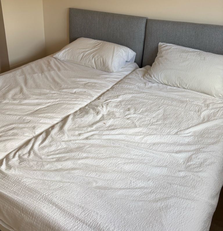 Two single beds 