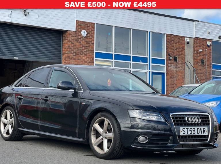 2009 Audi A4 2.0 TDI S LINE 4d 141 BHP Saloon Diesel Manual