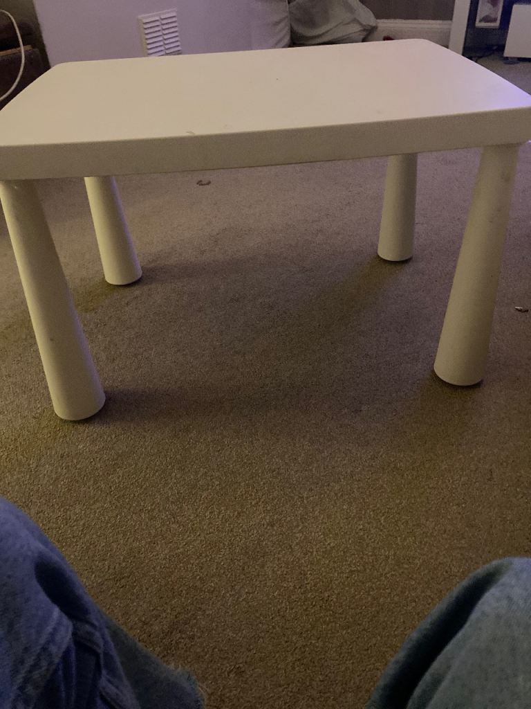 Kids Ikea table & chair 