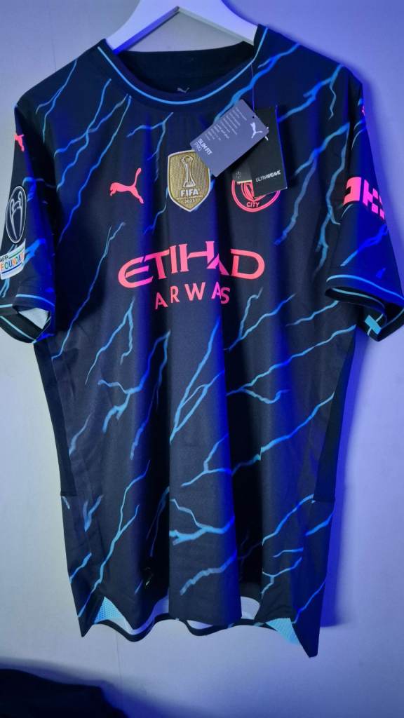 MANCHESTER CITY AUTHENTIC  PLAYER VERSION 