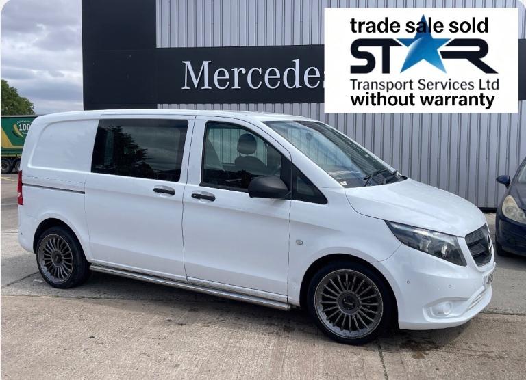2016 Mercedes-Benz Vito 114CDI Crew Van Air Con PANEL VAN Diesel Manual