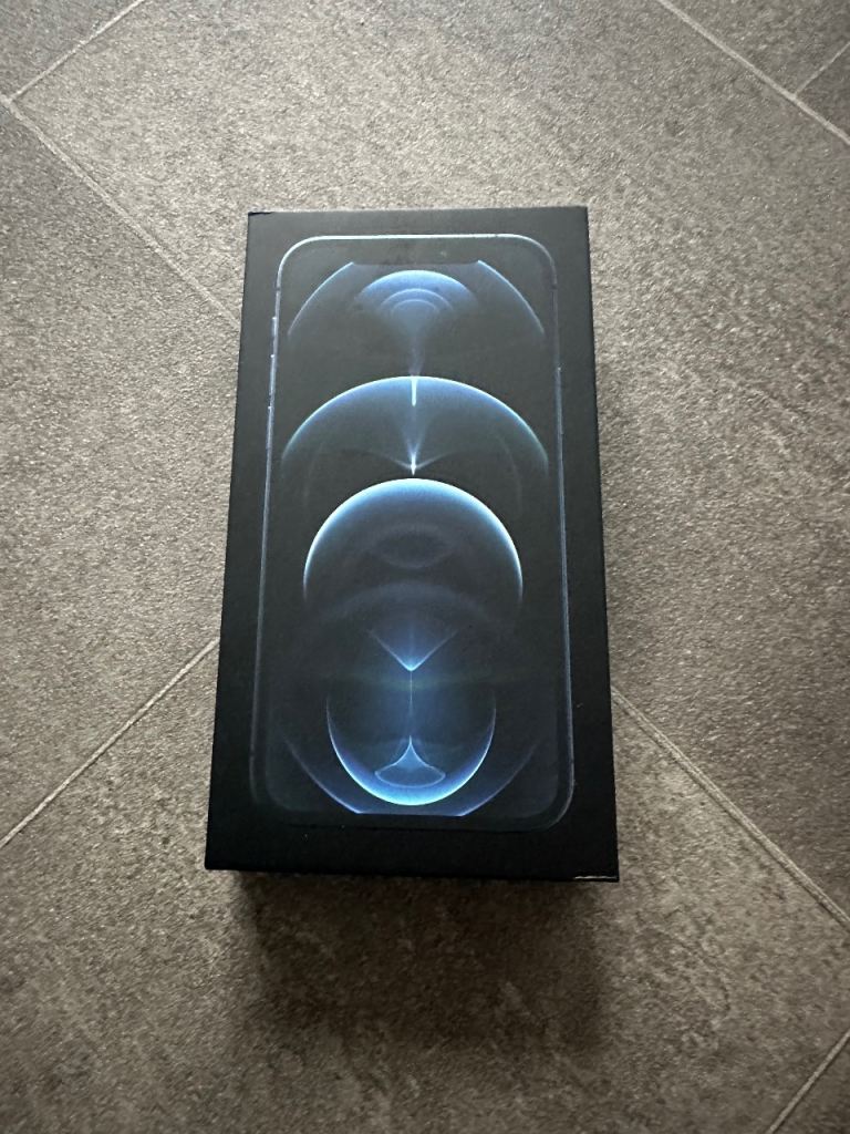 IPHONE 12 PRO MAX / 128GB / PACIFIC BLUE / BOXED