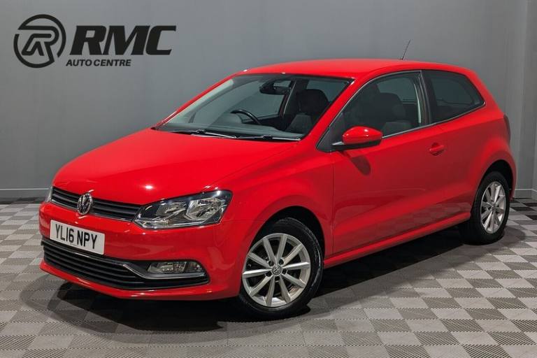 2016 Volkswagen Polo 1.0 Match 3dr HATCHBACK PETROL Manual