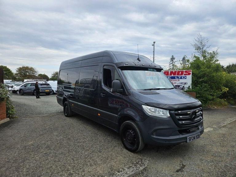 2024 ON 24 PLATE MERCEDES BENZ SPRINTER 317 PREMIUM CDI LWB AUTO 68K ULEZ FREE
